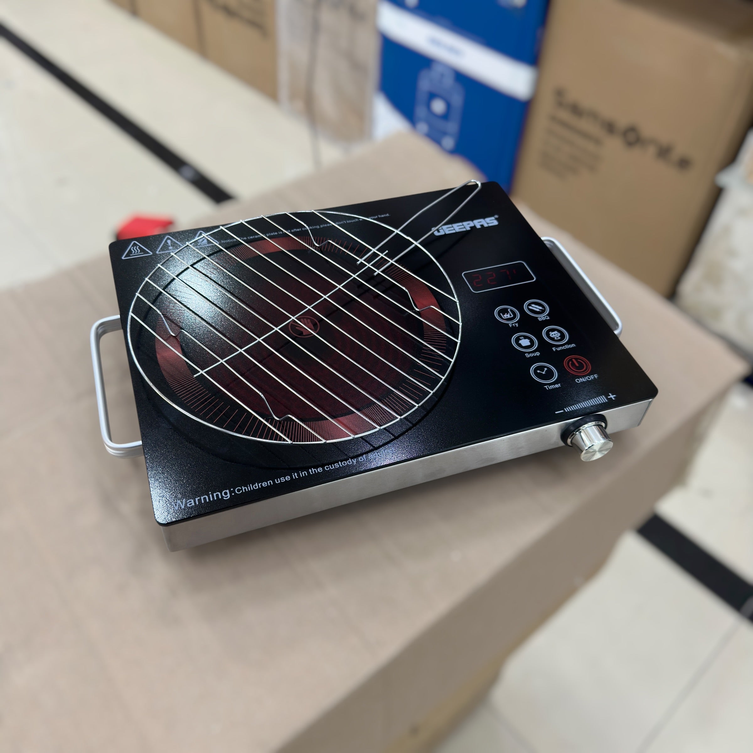 Geepas Digital Infrared Universal Hot Plate 6921