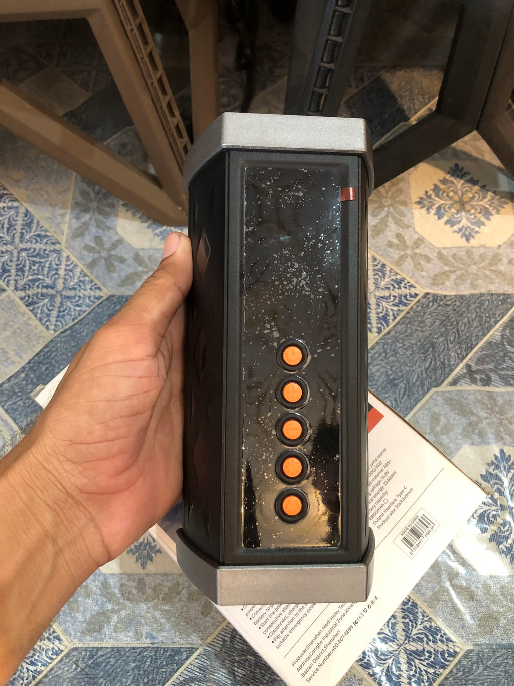 MDHL Multifunctional Car Jump-Starter + Inflator & Power Bank 10800mAh