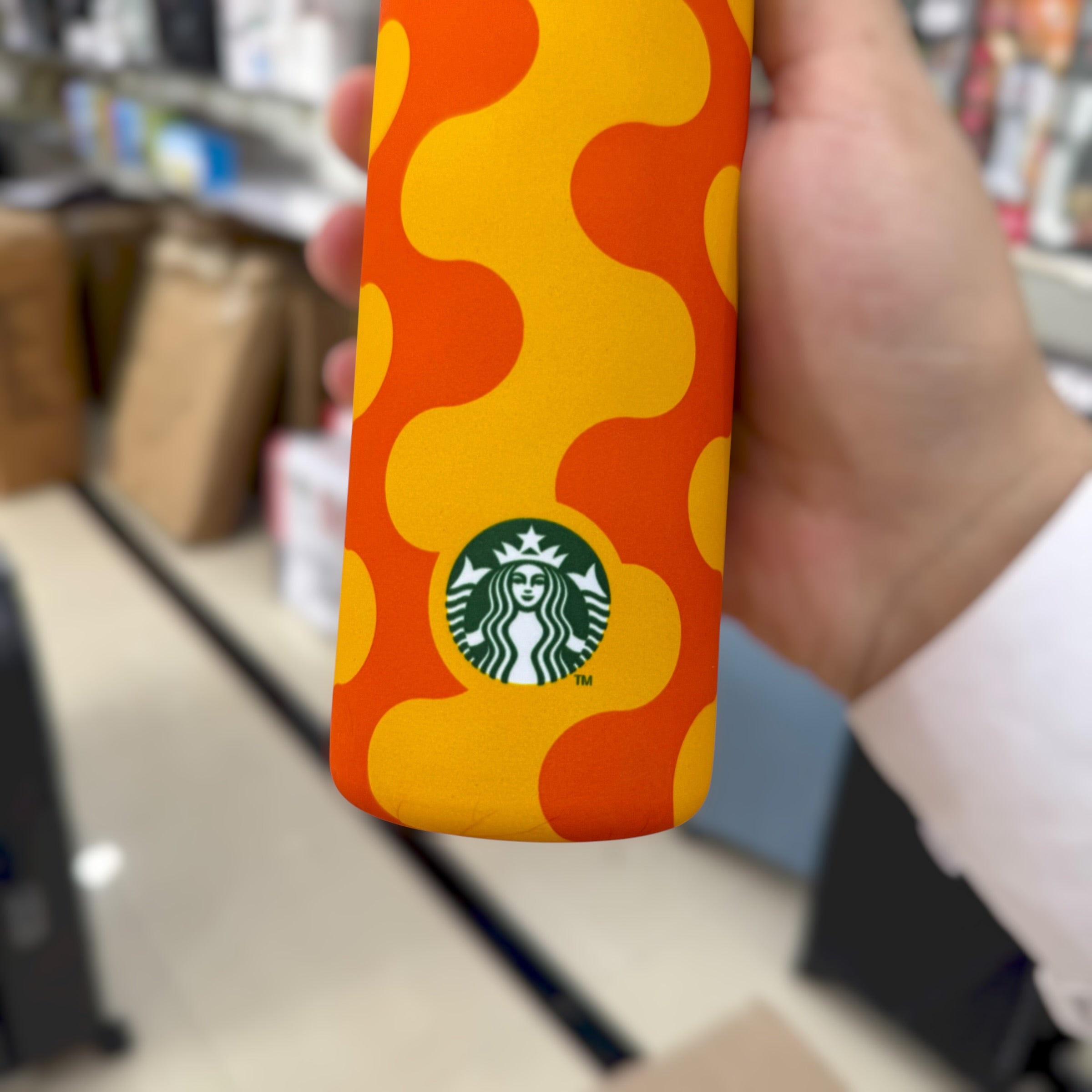 Starbucks Retro Orange Bottle 600ml