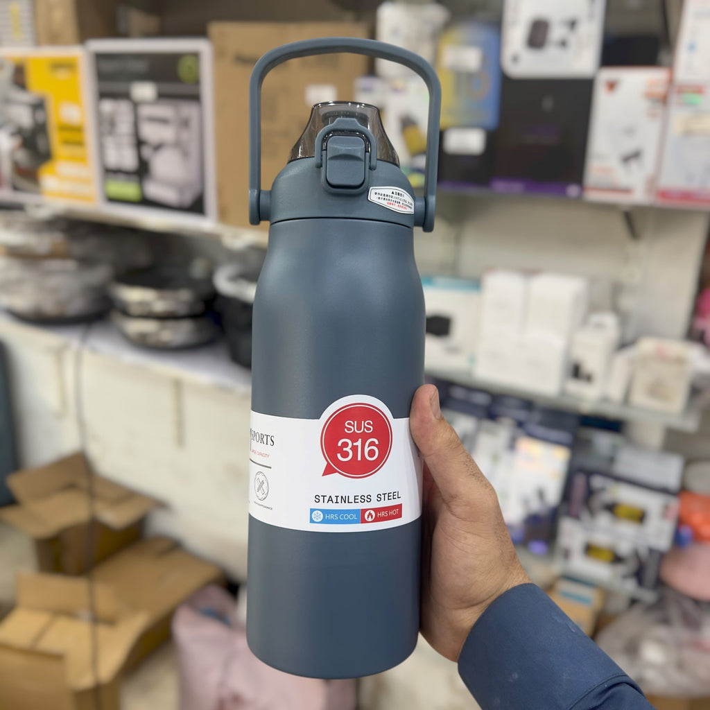 Fashion 1200ml SS Vacuum Water Bottle