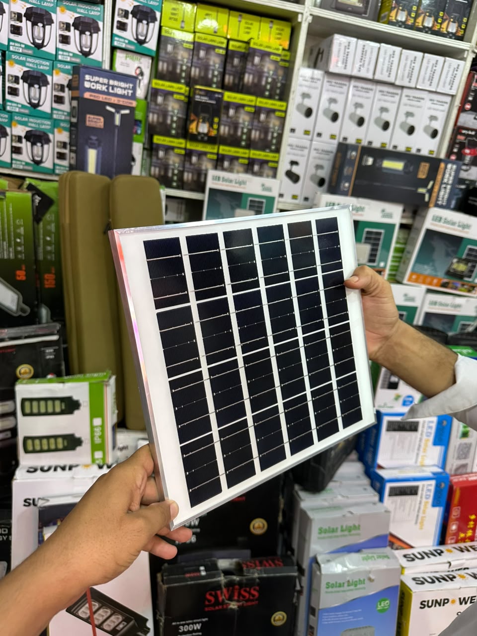 COBA CB-T106 800W Solar Sensor Light – 256 LED Outdoor Flood Light with Remote