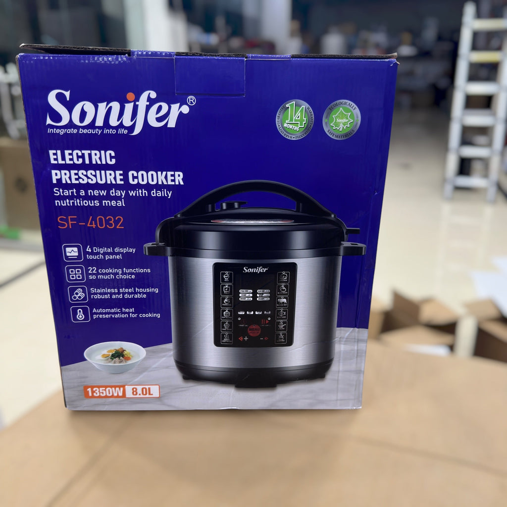 Sonifer 8L Electric Pressure Cooker SF-4032