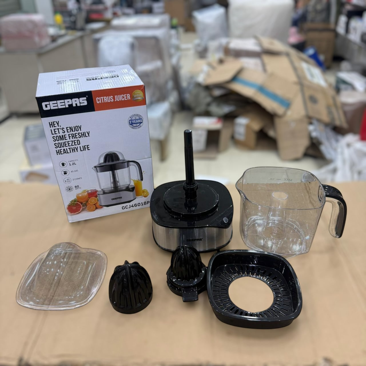 Geepas Citrus Juicer GCJ46018P