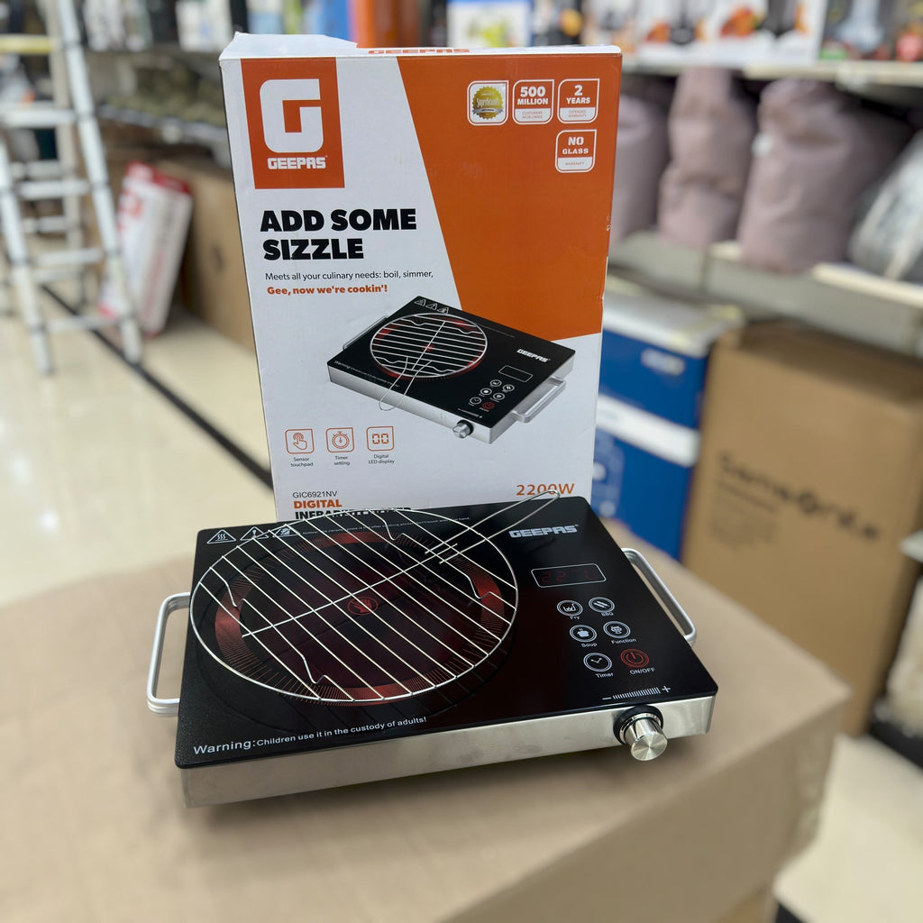 Geepas Digital Infrared Universal Hot Plate 6921