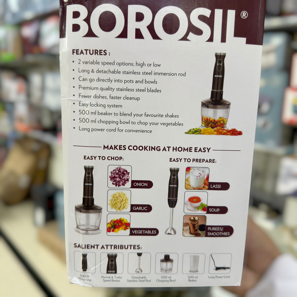 Borosil Blender & Chopper Set SW22