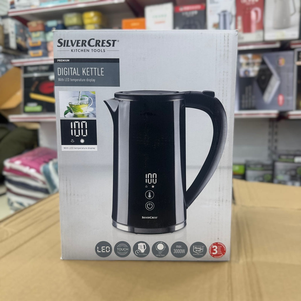 Silver Crest Premium Digital Kettle 1.7L
