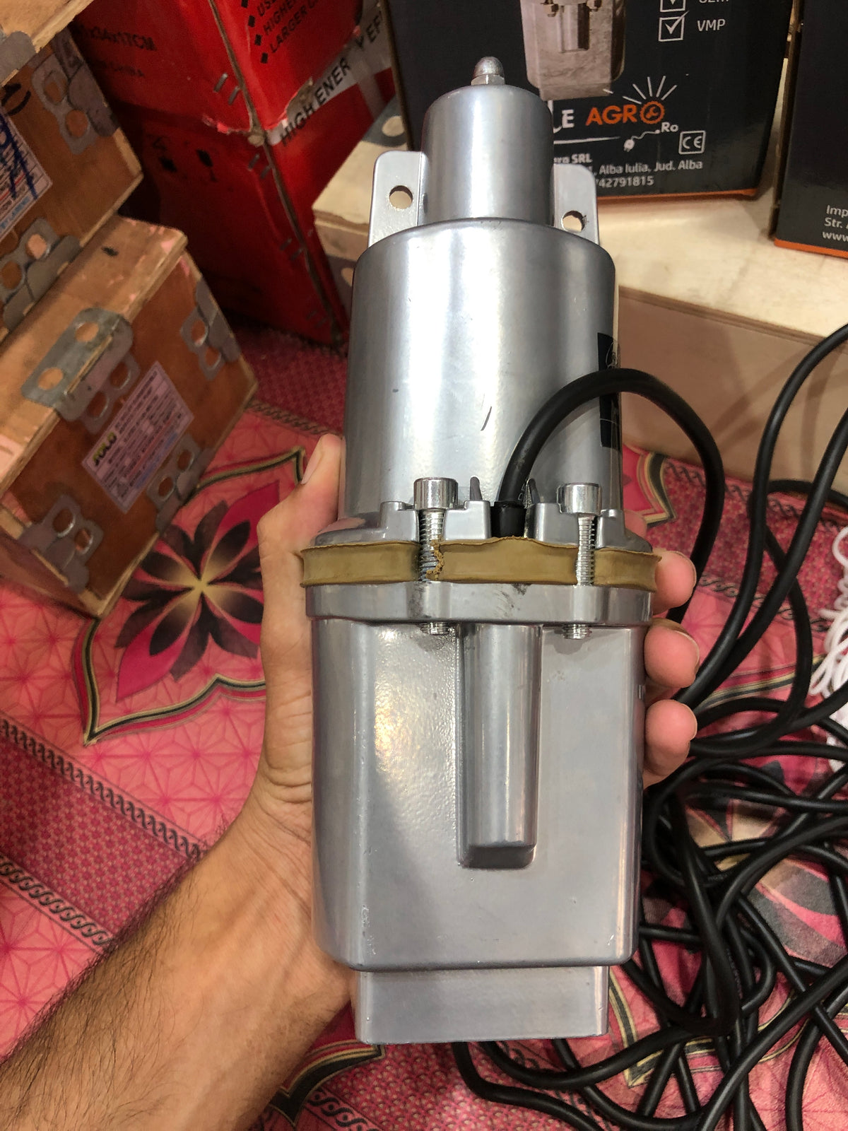 600W Submersible Water Pump – 18L/Min High-Pressure Deep Well Pump