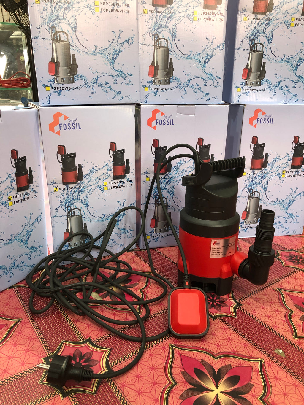 💧 FOSSIL FSP36DWS 400W Submersible Water Pump