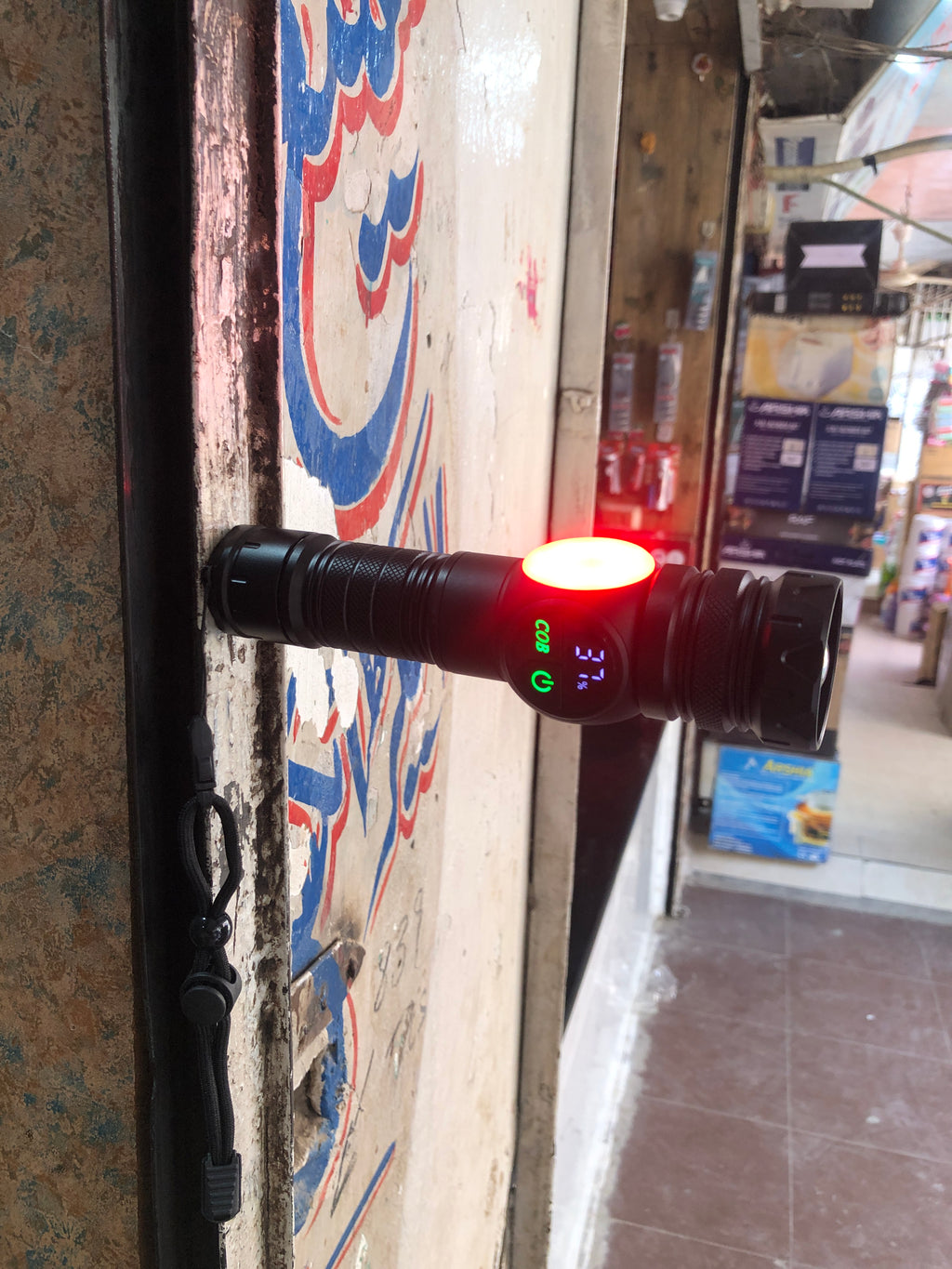 RuiLang TG+COB Multifunctional LED Flashlight with Zoom, Magnet Base & Type-C Charging – RL-S2305