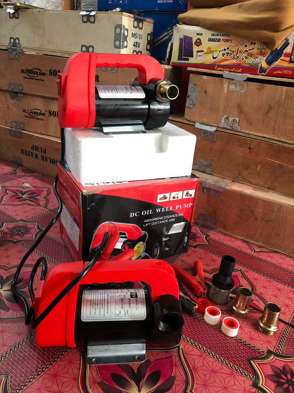 DC Oil Transfer Pump – Powerful & Easy Liquid Transfer 🚚⛽